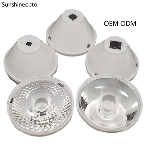 Verified Factory COB LED Reflector High Precision Optical Component PMMA 30 Degree Beam Angle for Professional COB LED Tunnel