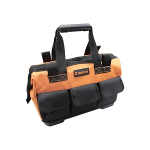 WEDO New Trend Big Volume Multi Side Pockets Thicken Material Strong Zipper ABS Bottom Tool Set Bag for Professional Use
