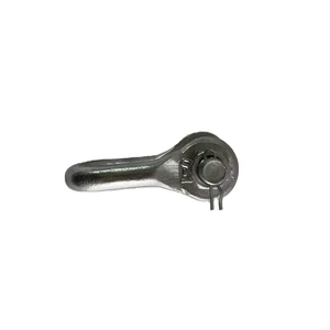 High Quality Hot DIP Galvanized U-Type Anchor Shackle Clevis Shackle for Power Line Fittings