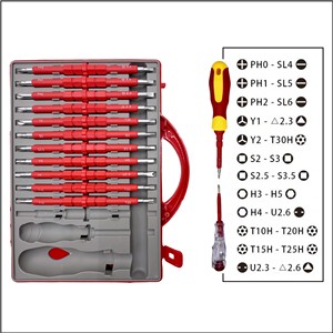13-Piece Custom OEM Electrical Insulated Combination Tool Set