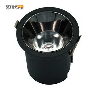 5W/ 10W/ 20W LED Recessed Downlight Chrome Reflector Fixture for Hotel