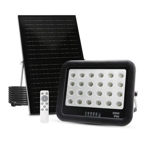 Solar Floodlight Outdoor Waterproof High Brightness Intelligent Sensing 100W 500W1000W LED Solar Garden Flood Light