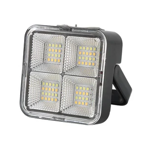 Super Bright IP65 LED Solar Flood Light ABS 120 Beam Angle Magnet Long Endurance Landscape Outdoor Camping