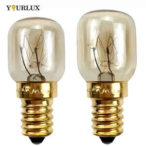15W 25W Cross-Border High-Temperature Glass Material Oven Lamp E14 Incandescent Bulbs