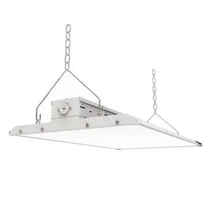Industrial Warehouse Linear Ceiling Light with 7500 - 43200 Lumens Efficiency, Aluminum Body for Factory High Ceilings