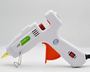 60/100W Electric Industrial White Temperature Control Non-toxic DIY Glue Gun Melting Glue for Plastic Paper Metal Glass Wood
