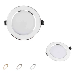 Indoor Modern Aluminum Led Square Ceiling Light Fixture Downlight Spot Lights with Knob Switch Waterproof for Home Office