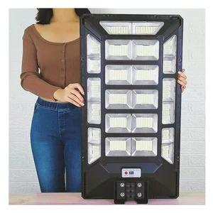 Super Bright IP65 Large Size 1000W LED All One Solar Street Light Motion Light Sensors Remote Control LiFePO4 Battery for Road