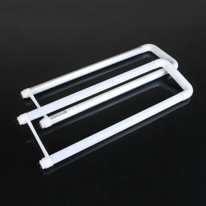 Factory Wholesale Horizontal Plug-in Lamp G13 Head High Brightness Aluminum U Bent LED T8 Tube*2