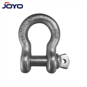 Hot Dip Galvanized Drop Forged G209 Lifting Marine Screw Pin Bow Shackle...