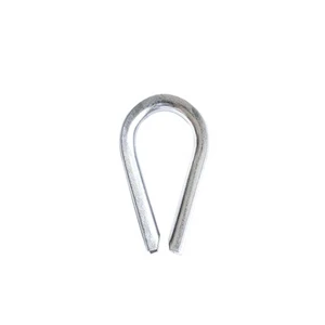 Rigging Hardware of Stainless Steel Thimble / Wire Rope Thimble / Cable Thimble