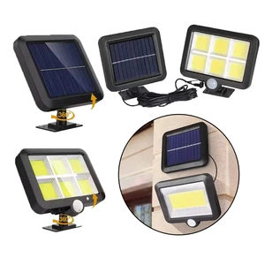 Outdoor Waterproof ABS Lamp Body 260LM LED Solar Flood Light with IP65 Protection for Wall Mounting and Outdoor Use ECO 80 70 5W