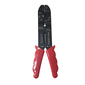 Insulated 8 Inch Wire Stripper Crimping Pliers Set Terminal Crimper Electrician Cutter Multifunctional Wholesale Hot Sale