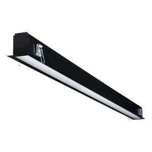 Supermarket Linear LED Lighting Luminaires 50W-60W IP54 Ra80 Dimmable 150cm Aluminum Beam Angle 180° 2-Year Warranty