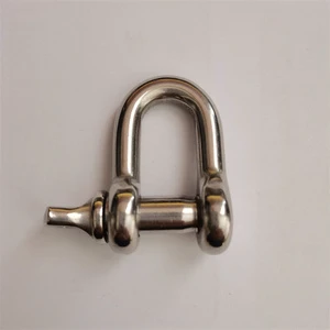 Stainless Steel US Type Dee D Shackle 1/2