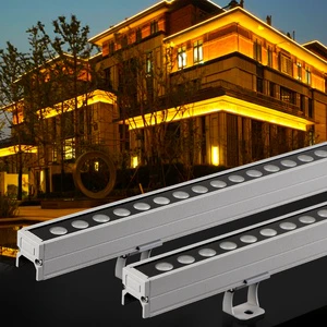 Outdoor 24V LED Pixel Tube Waterproof Linear Light Exterior Wall RGB Contour Lamp