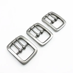 40mm Stainless Steel Double Roller Pin Buckle Adjustable Metal Buckle Saddlery Hardware for Horse Tack Bag Webbing