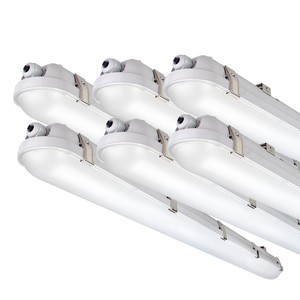 US Stock Vapor Tight Work Shop Lighting 54W 22W 36W 40W 50W 4FT 1.2m Ceiling Mounted Lamp LED Tri-proof Light For Car Parking