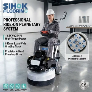 SIHOK SHCG-850 RC Remote Controlled Concrete Floor Grinder 18.5KW 25HP Planetary Grinding Machine Professional Floor Polisher