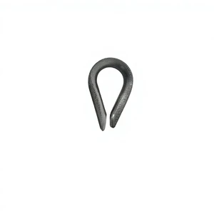 Hot Dip Galvanized Wire Rope Thimbles High Quality Accessories for Various Applications