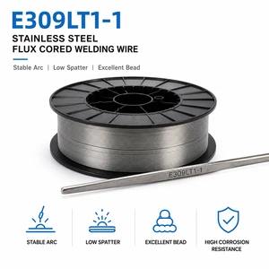 China Supplier E309LT1-1 Stainless Steel Flux Cored Welding Wire for Industrial Welding China Welding Wire Supplier