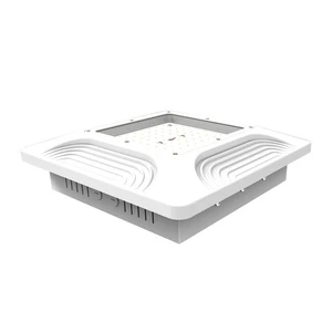 50W 80W 100W 120W 150W Recessed/Embedded/Surface Mounted LED Canopy Light for Gas Station Lighting Exhibition Industrial Garage