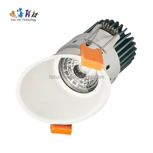 LED MR16 GU10 Spotlight Frame Concave Lighting Circular Inclined LED Downlight Lighting KH-SX80