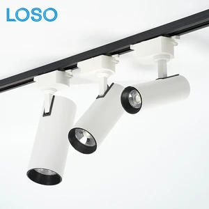 Modern Interior Home Office Store Shop School Recessed Mounted 10W 20W 30W 40W Rail System LED Track Light