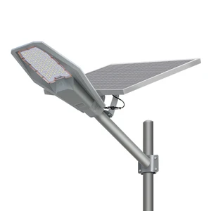 DAWN Factory's High Lumen 100W-400W Solar LED Street Light IP65 LiFePO4 Battery 30,000 Hours Lifespan For Roads Parks Paths