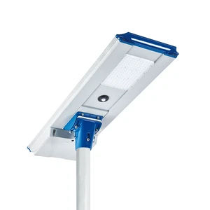 Hot Sale 30-120W All One Solar Street Light Pole Design Wholesale Outdoor Street Lighting Lamp