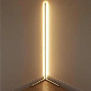 Super PreferentiModern Floor Lamp Rgb Remote Control Elliptical Ring Led Stand Light Corner Home Decor Personalized Lamp Bedroom