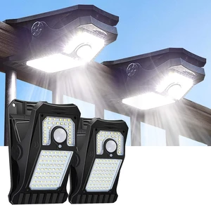 wholesale Solar light Outdoor Solar Lamp with Motion Sensor Waterproof Garden Light Clip Lamp Design