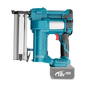 2-in-1 21V Manual Cordless Lithium-Ion Nail Gun for Wood Framing Ceiling Decorative Battery Powered Nail Gun