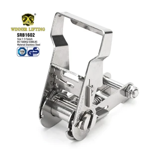 1-1/16inch Tie Down Ratchet Buckle 1500KG Stainless Steel Buckle for Lashing Strap