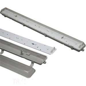 IP65 LED Linear Lighting Fixture 2FT/20W Tri-Proof Light Waterproof Outdoor Lamp Durable Damp Proof Fitting