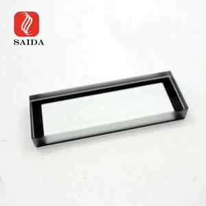 Custom High Visible Linear Light Glass Plate Tempered Round Glass Cover ultra clear Glass for Led Light