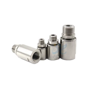 AB Series Monoflow Stainless Steel High Speed Air Rotary Union High Pressure Water Rotary Joint Threaded Can Be Customized