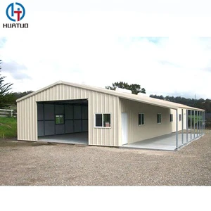 High Standard Fast Assembled Prefab Warehouse For Sale Metal Garage Storage Shed