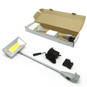 UV-free Art Display Lights Anti-glare Trade Show Lighting COB Exhibition Arm Lights SMD 2835 Booth Spotlights
