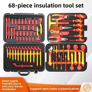 Insulation Tool Industrial Grade Auto Repair Kit VDE Auto Maintenance and Repair Chrome Vanadium Steel Electrical Tool Kit