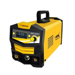 New Design for Wholesale LCD Display Mig 120 No Gas Mig Mma Welder 220V Maquina De Solda Portatil Portable Welding Machine