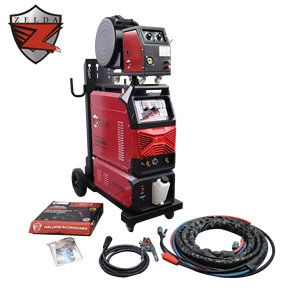 Heavy Industrial Water Cooled Mig Mag Welder Synergic Double Pulse Mig Welder 220v 380v Mig Welding Machine 500 Amp