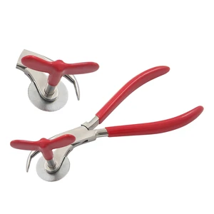 Ring Cutter 170mm Stainless Steel PVC Handles Jewelry Making DIY Crafts Crimping Fishing Ring Cutting Pliers OEM