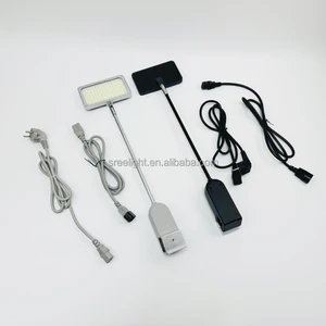 16W 25W LED Exhibition Light for Tension Fabric Display Pop up Stand Trade Show Booth Arm Lamp with UK/AU/EU Plug