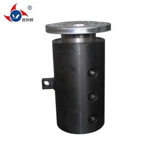 High-Speed 4-Passage Swivel Joint Alternative SMC Swivel Coupler Rotary Pipe Fittings Flange Connectivity BSPP/BSPT/NPT/METRIC