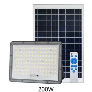 New LENS IP65 High Quality New Mould and High Lumen LED Solar Floodlight