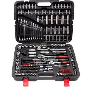 215 Pcs TOTAL professional workshop repairing socket wrenches tool set CRV material hardware tools kit in BMC