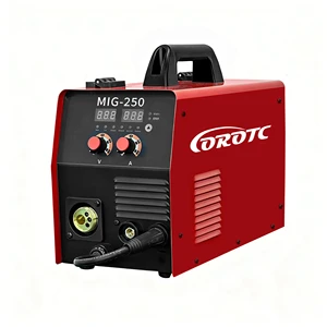 COROTC MIG 250 3 in 1 Welder 250A AC 110-220V MIG MMA Flux Welder with Wire Feeder New 6KW