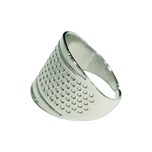 Craft Quilting Sewing Metal Thimble Silver Metric Thimble