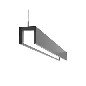 High Performance Direct Lighted LED Linear Light Home Office School Modern Rectangle Shape Middle 5-Year Warranty ETL Certified